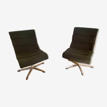 Pair of armchairs Space age