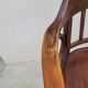 Office chair signed Baumann bistro style curved wood - 1930s
