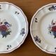 8 antique dessert plates in Sarreguemines earthenware