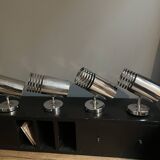 4 appliques ressorts années 70