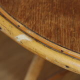 Round rattan coffee table tripod 535mm