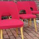 Lot of 6 Oswald Haerdtl chairs for Ton
