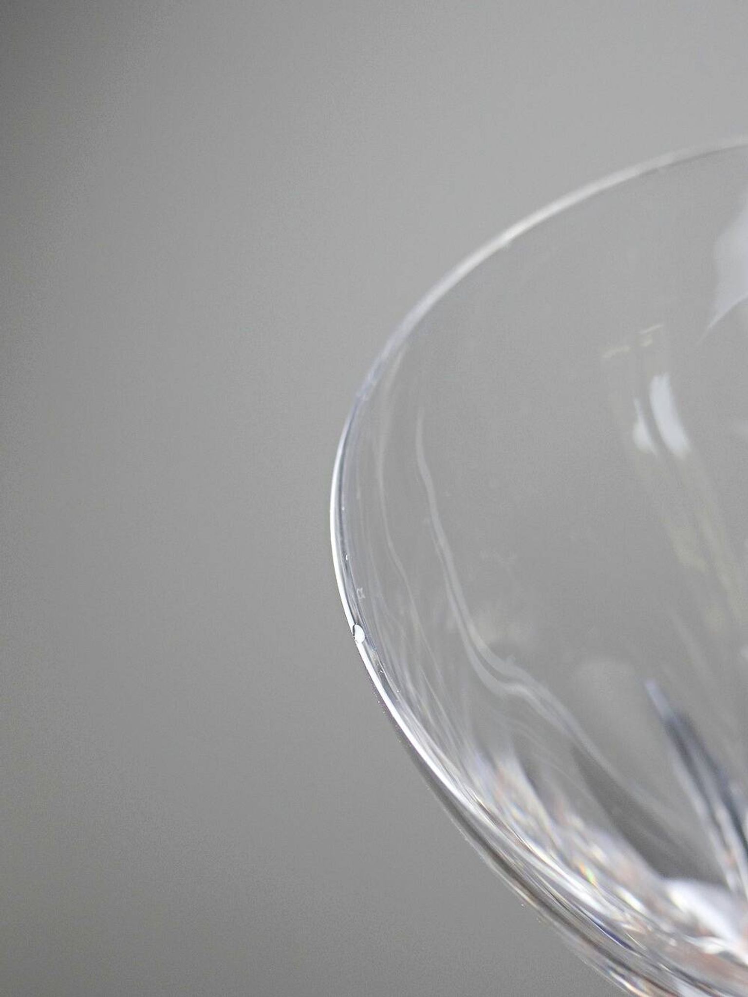 Service of 6 antique cut crystal glasses attributed to Moser, Bohemia circa.