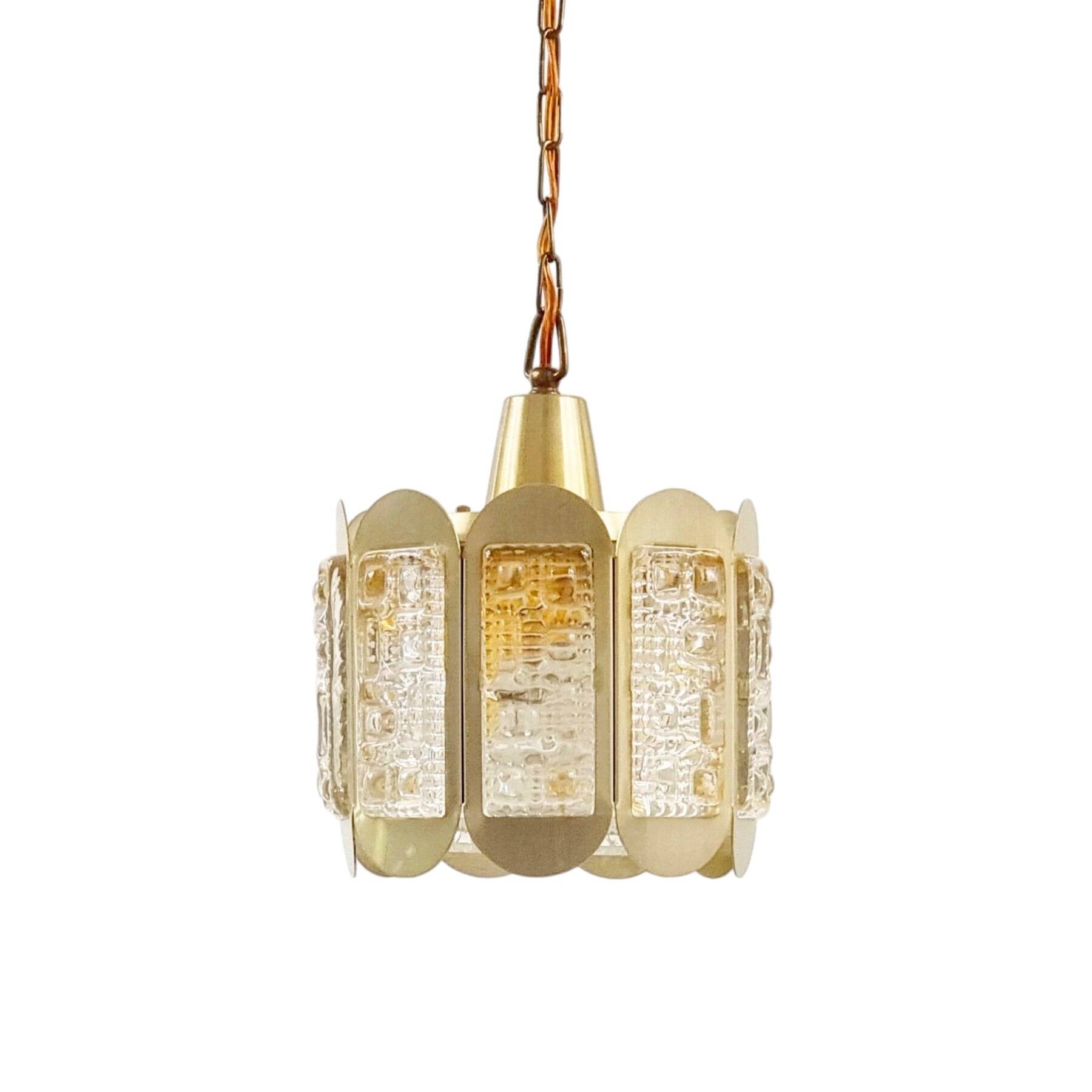 Mid Century Ceiling Light / Pendant from Vitrika, Denmark, 1960s/1970s