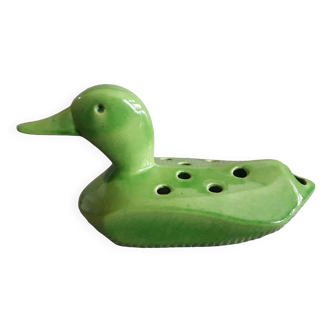 Vintage ceramic duck