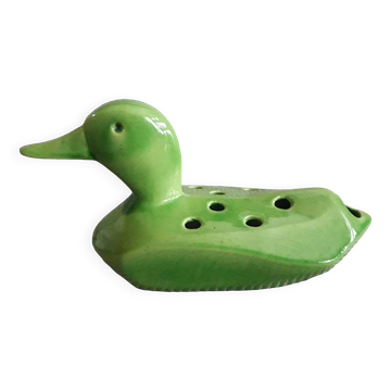 Vintage ceramic duck