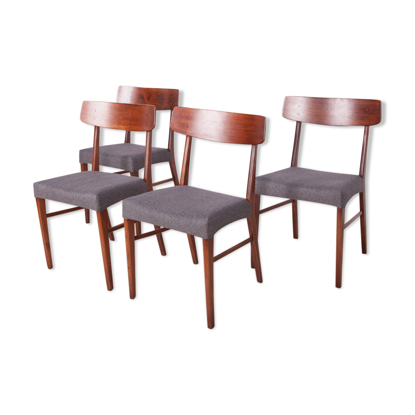 Mid-century danish dining chairs, 1960s, set of 4