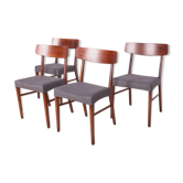 Mid-century danish dining chairs, 1960s, set of 4