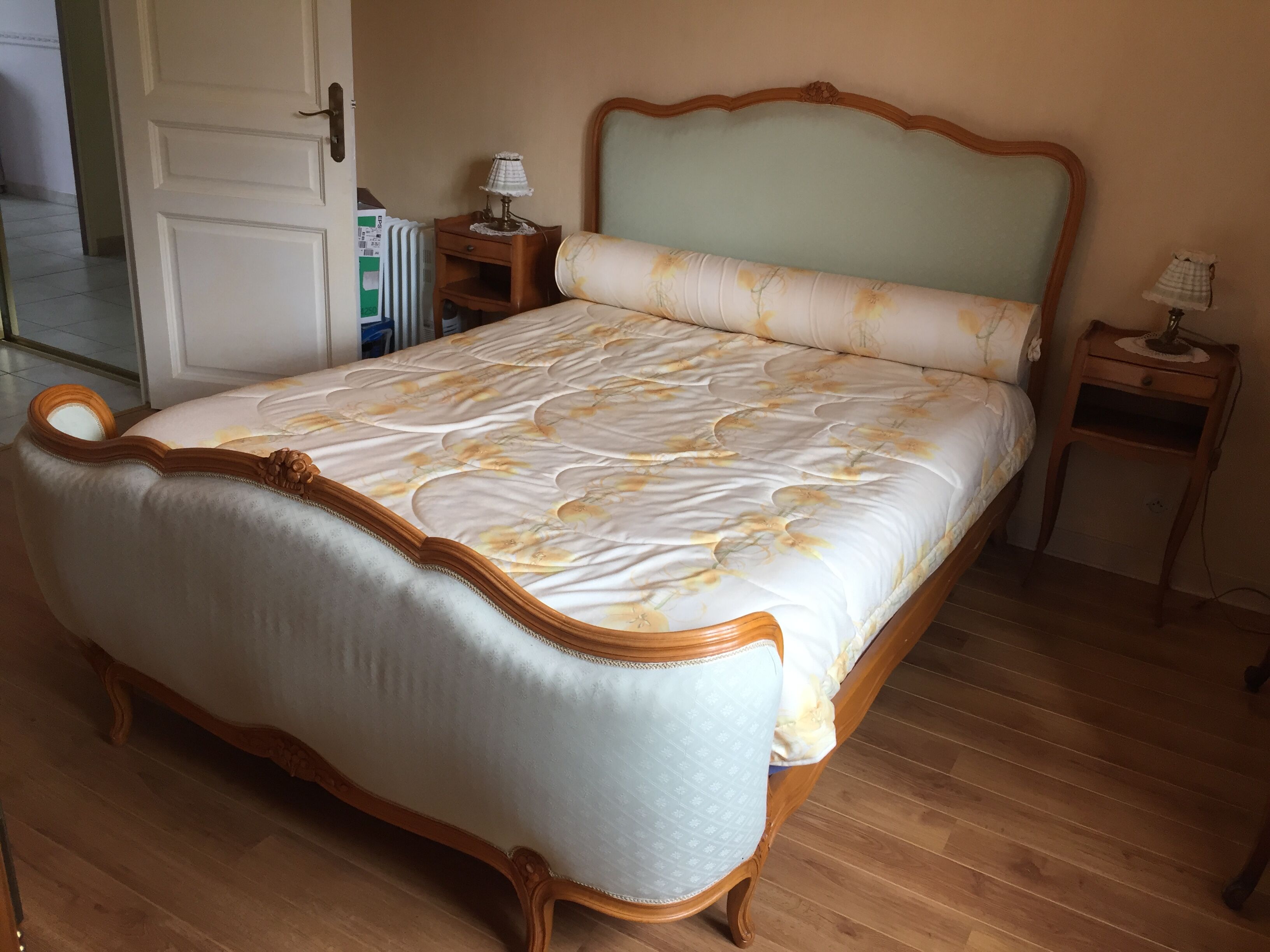 Bed basket style Louis XV