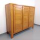 Armoire dressing vintage Maison Regain en orme des années 70 80