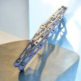 Accordion metal trivet