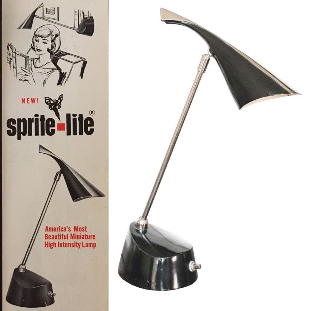 Mid-Century Modern “Sprite-Lite” table lamp by Richard Barr for Laurel, USA, 1960’s