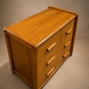 Commode en pin Gautier France, circa 1980