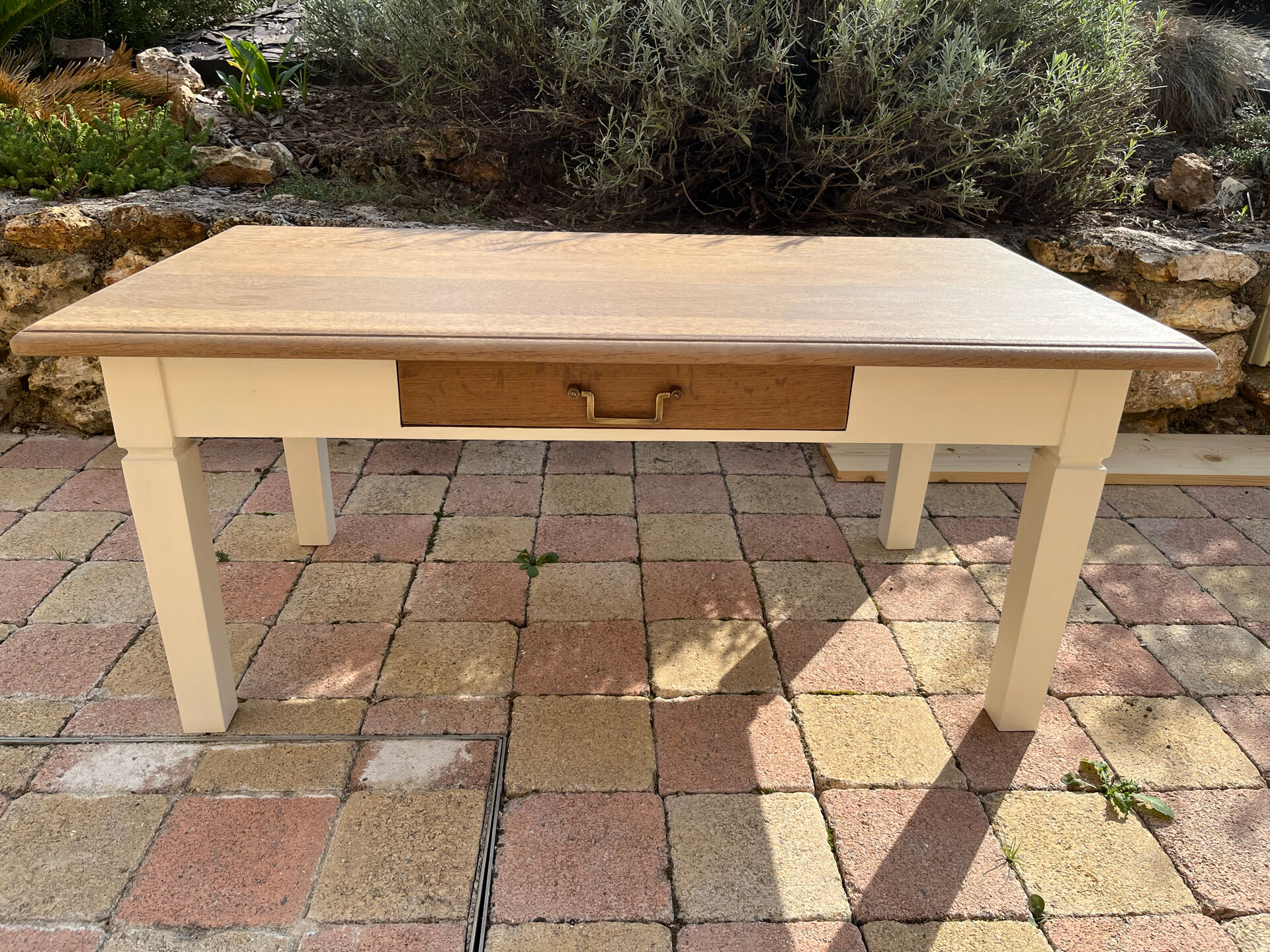 Oak coffee table