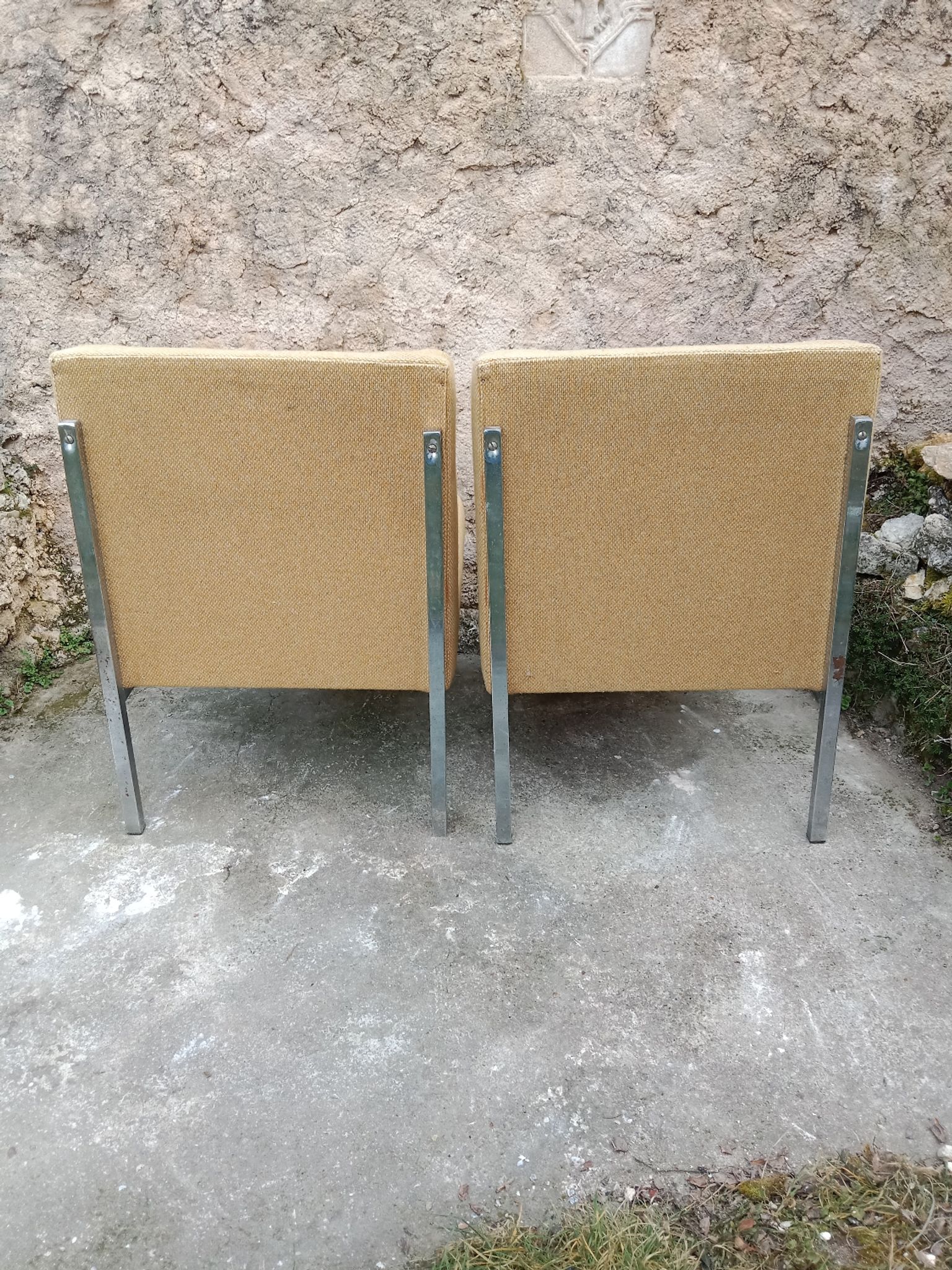 Pair of vintage armchairs