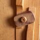 Solid oak buffet and faience, Guillerme and Chambron for your home,