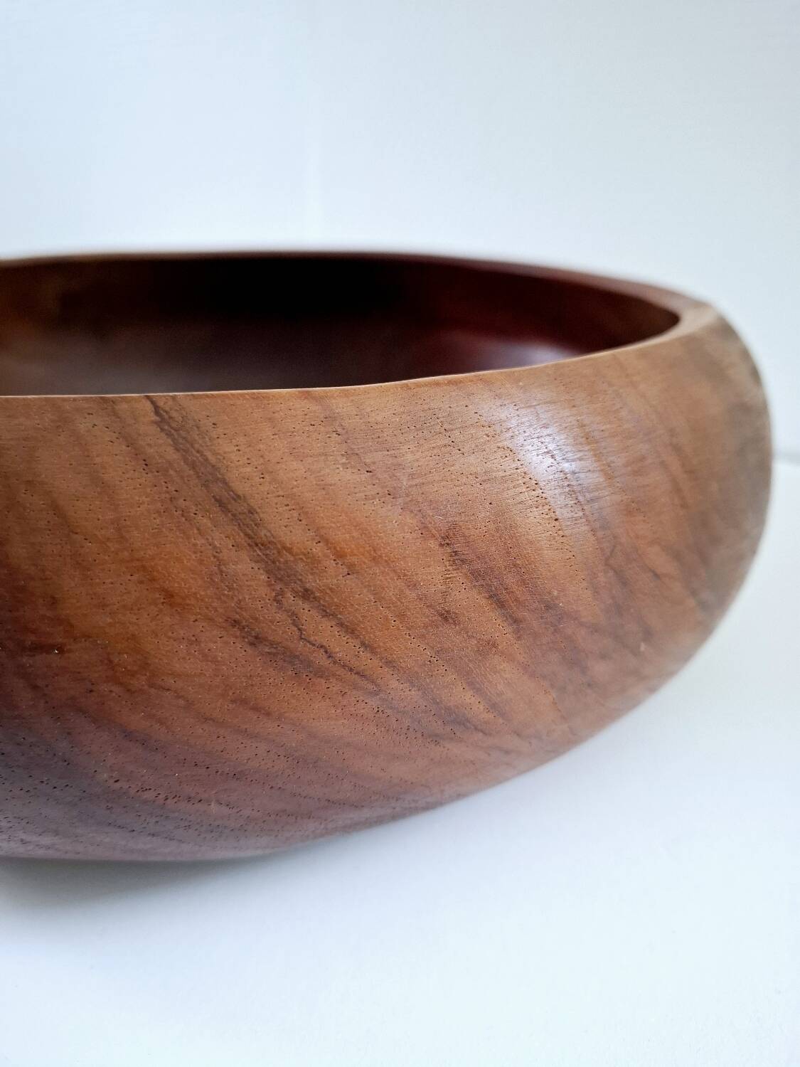 Vintage teak platter