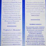 Murano glass wall lights – Italy - Gold