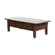 Antique South European 18th-Century Coffee Table with Three Drawers