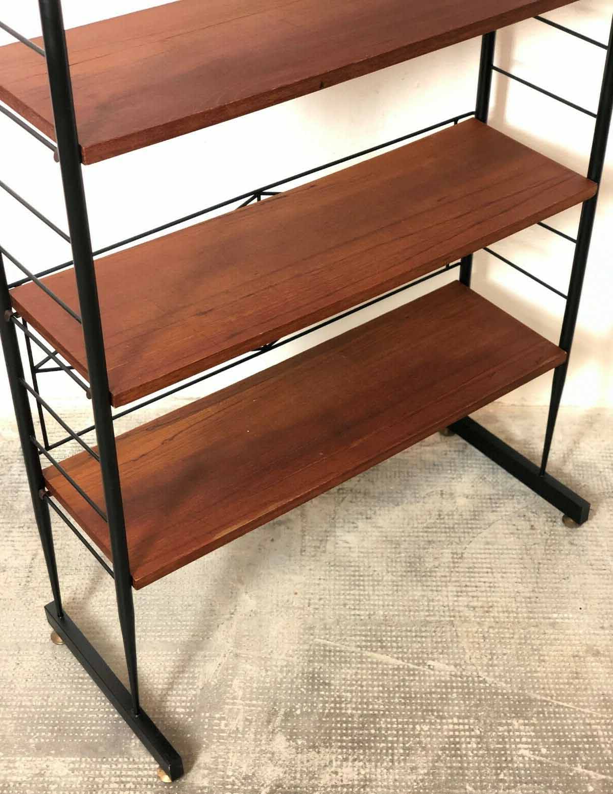 Storage cabinet - modernist library. Italy, 50s