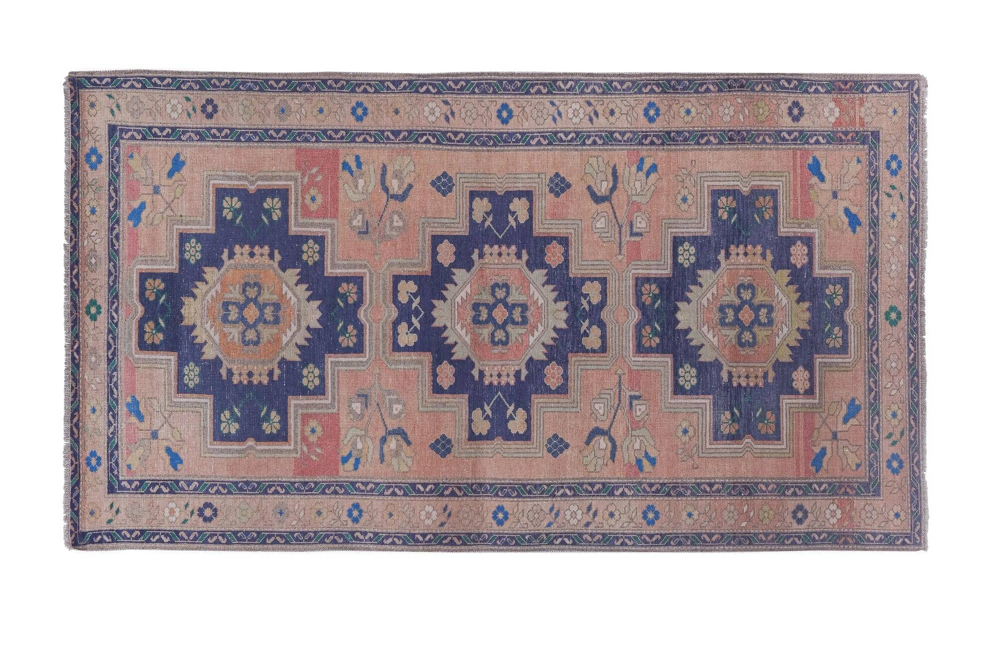 Tapis turc vintage fait main