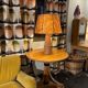 Lampe ethnique 1950