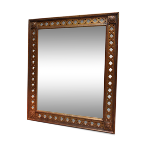 miroir doré