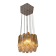 Murano glass "Quadrifoglio" pendant by VeArt, 1970s