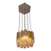 Murano glass "Quadrifoglio" pendant by VeArt, 1970s