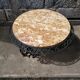 Marble living room side table