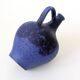 Vase Mid-Century bleu Klein Heyne Keramik, Allemagne, années 60