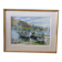 Watercolour painting "Trawlers at Anchor – Port-Vendres" signed Loui