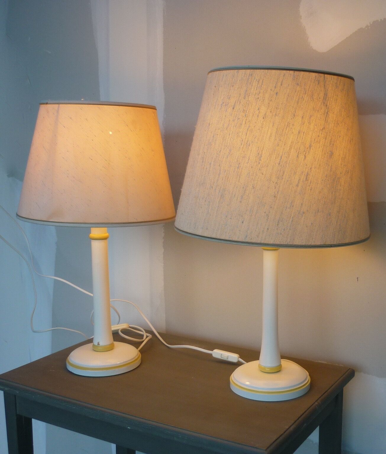 Paire de lampes à poser