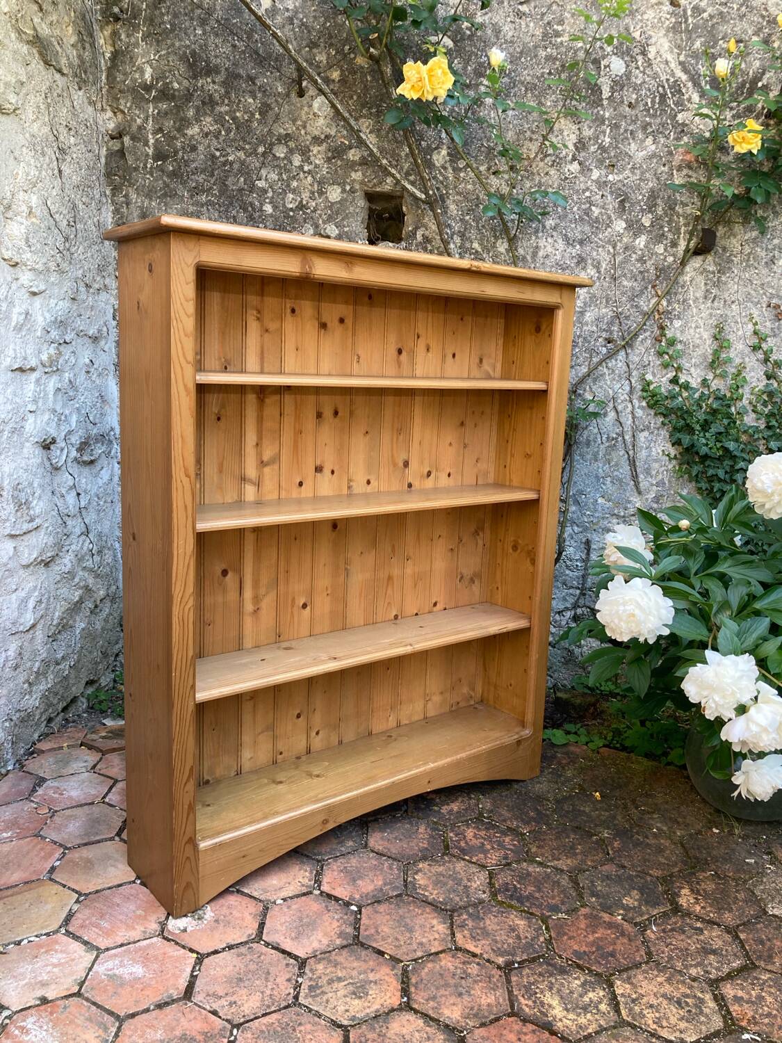 Vintage pine shelf