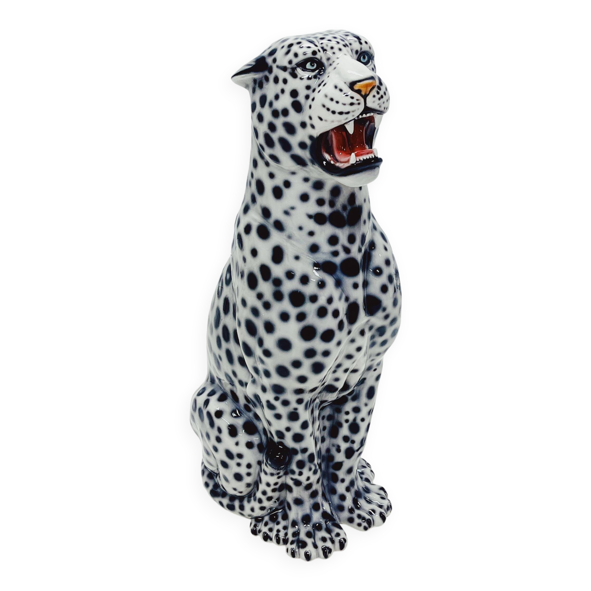 Snow Leopard Ceramic