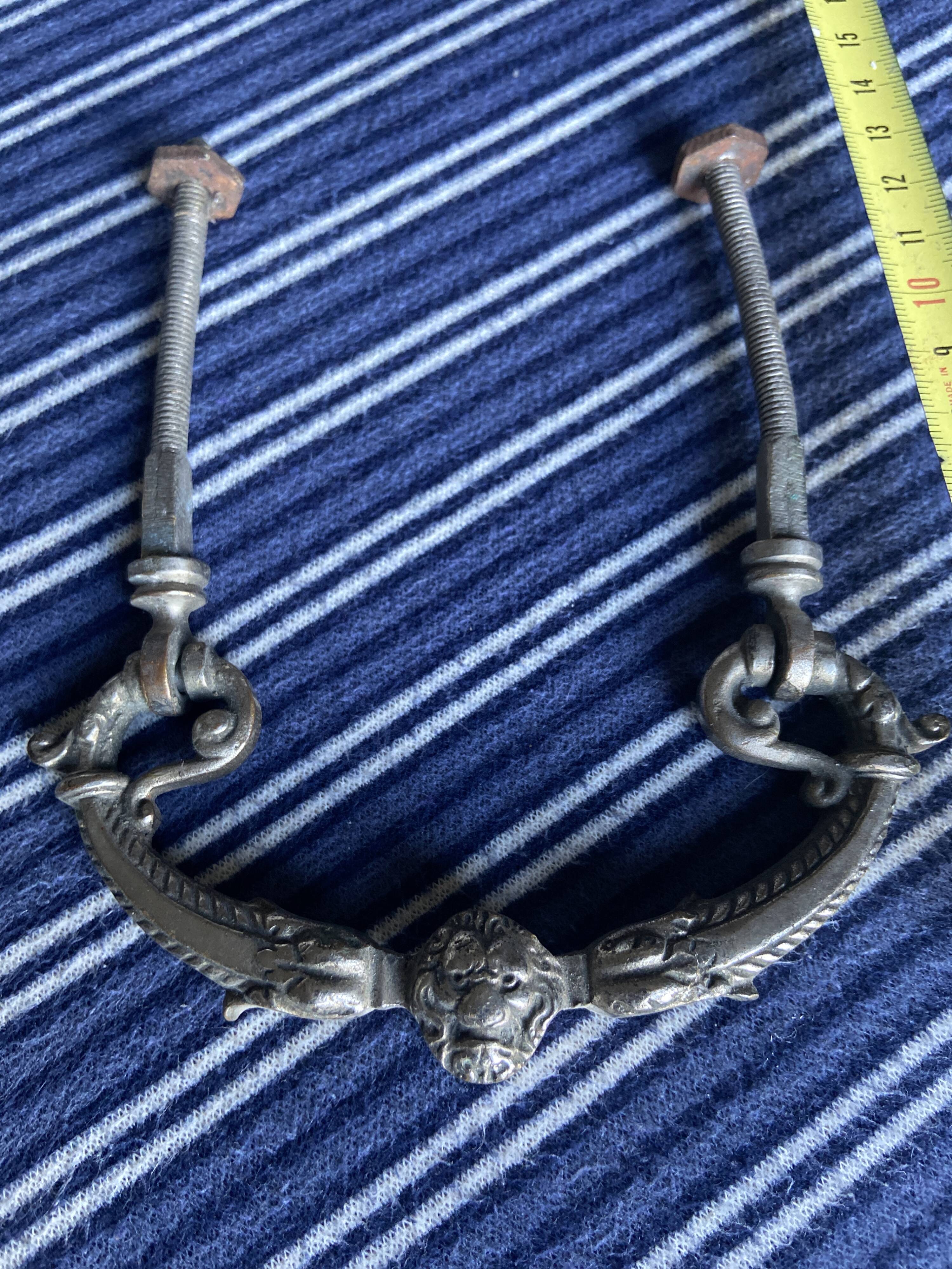 Old door knocker gargoyle / grotesque