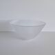 Glass bowl Trigona for Holmegaard, Denmark 1980s