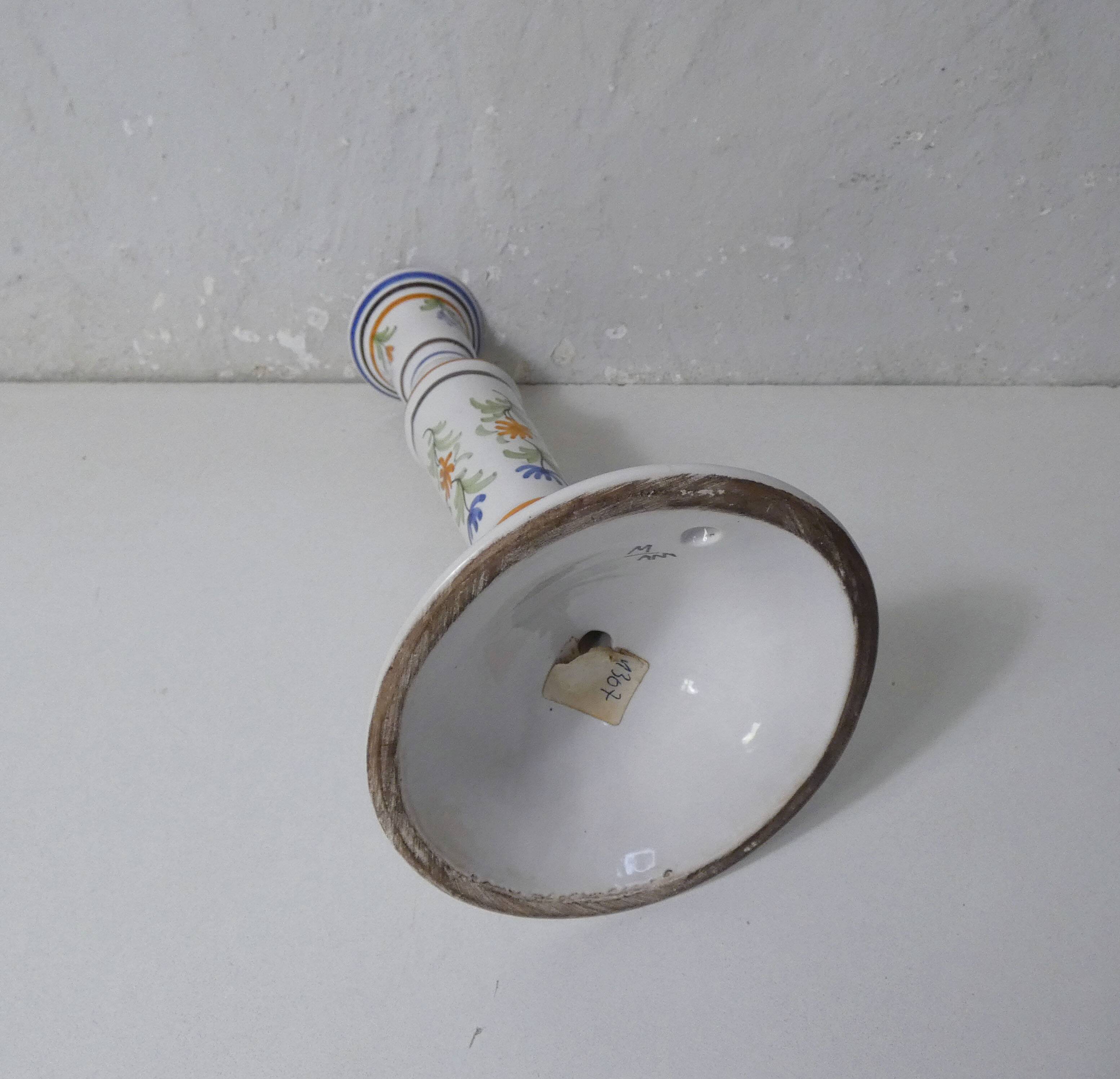 Old earthenware chandelier
