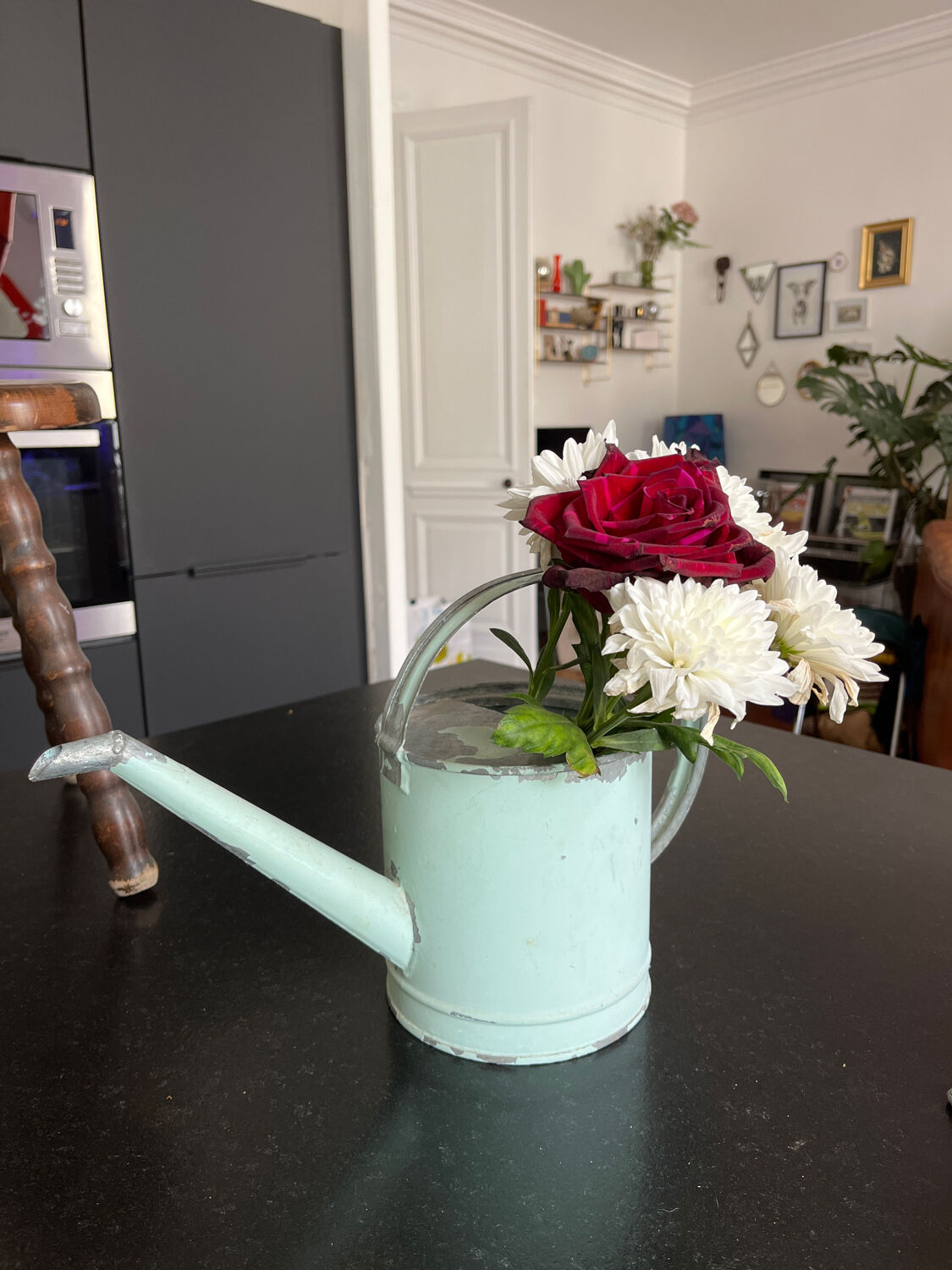 Zinc watering can
