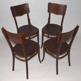 Antique dining chairs by Jozef Mintzis, Poland 1920s