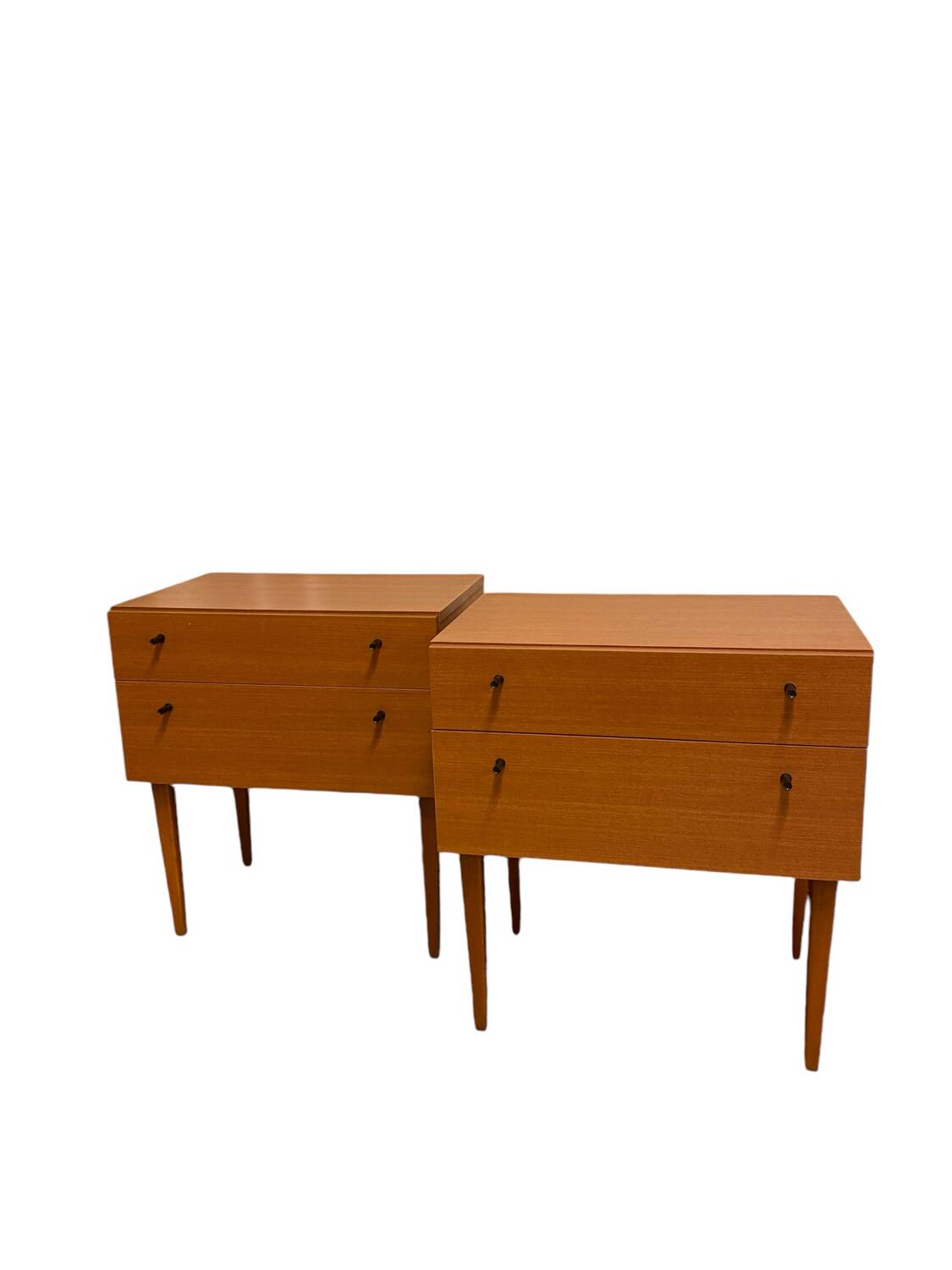 Pair of bedside tables/nightstands 1960