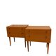 Paire de table de chevet/table de nuit 1960