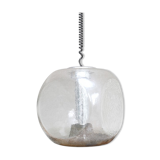 Spherical suspended glass and chrome 1970 s