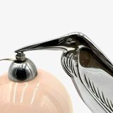 Chrome marabout lamp Art Deco