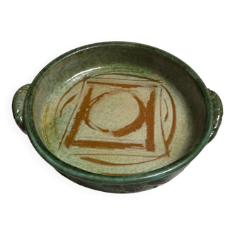 Plat rond terre cuite Duriez