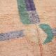 Peach Boujaad Rug 165 x 265 cm - Berber Wool Rug - Moroccan Rug Handmade