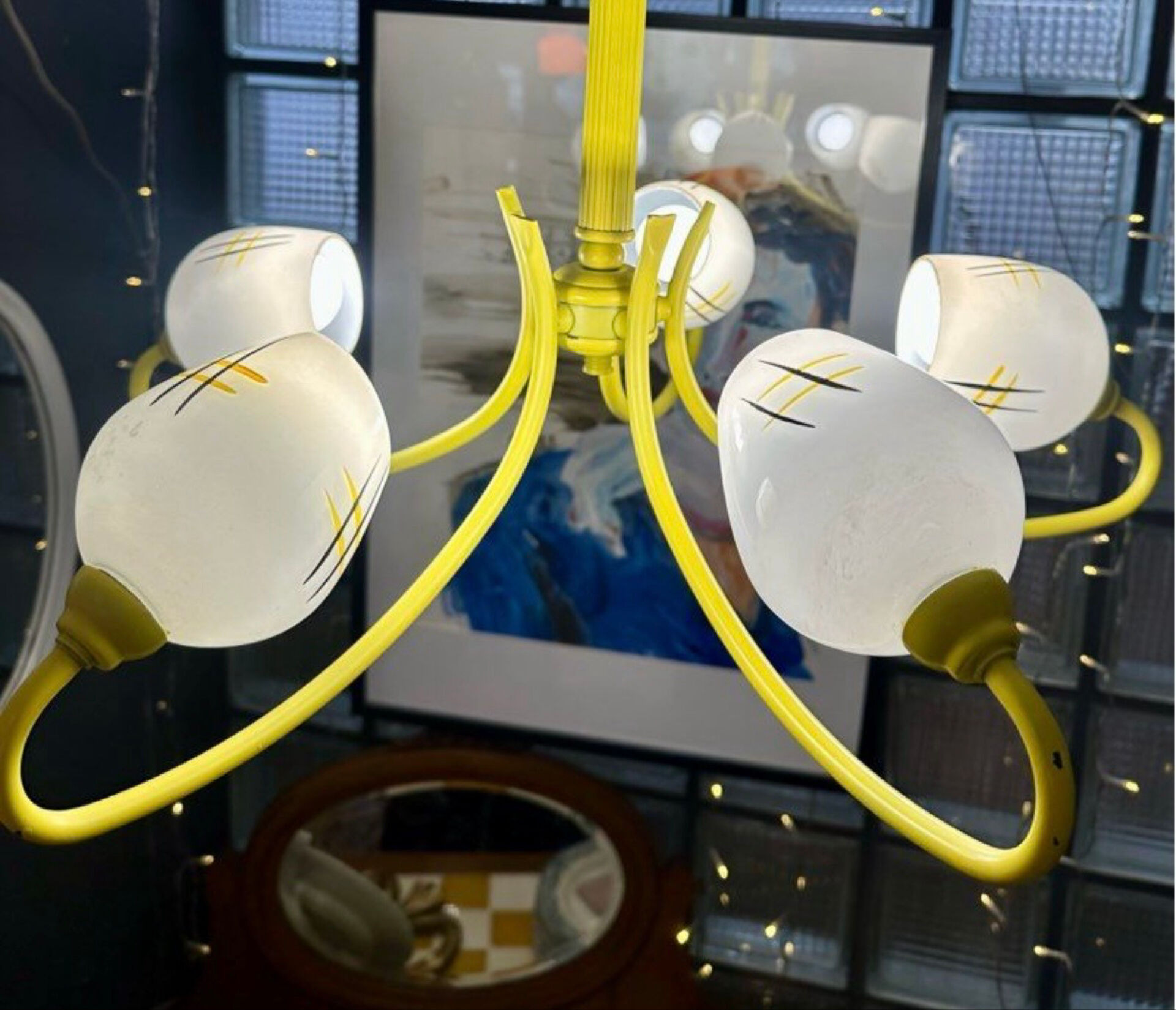 Luminaire spider vintage