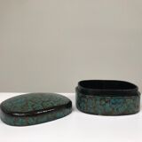 Hand-painted wooden box