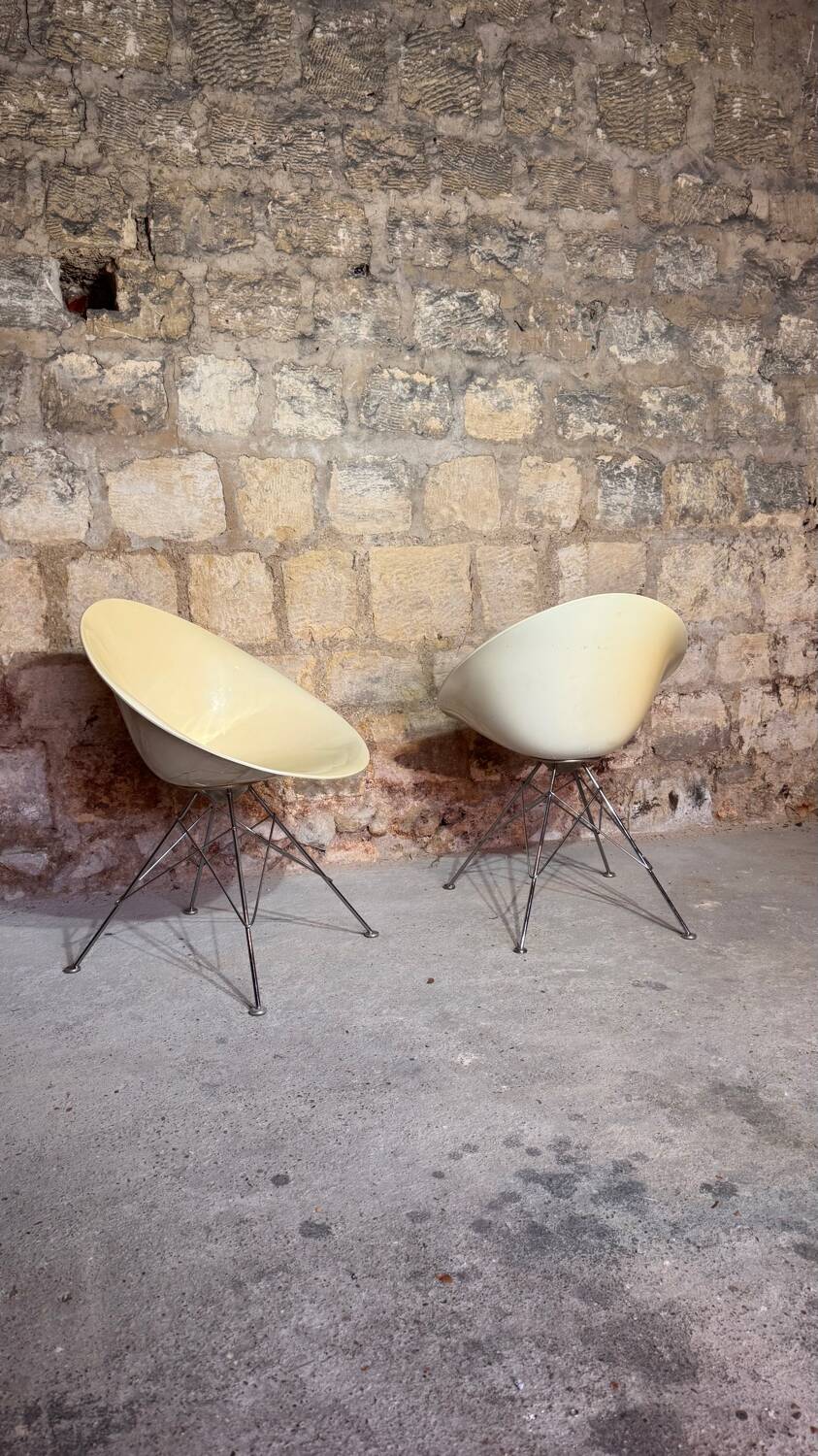 Eros Chair Pair by Philippe Starck