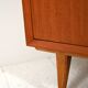Scandinavian teak bookcase with cabinet, 1950s–1960s